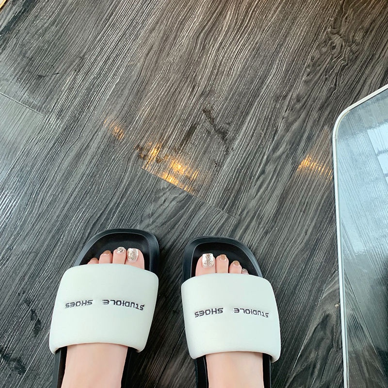 Dép Sandal Đế Dày Tăng Chiều Cao Mềm Mại Thoải Mái Chống Trượt Phong Cách Hàn Quốc Cho Nữ