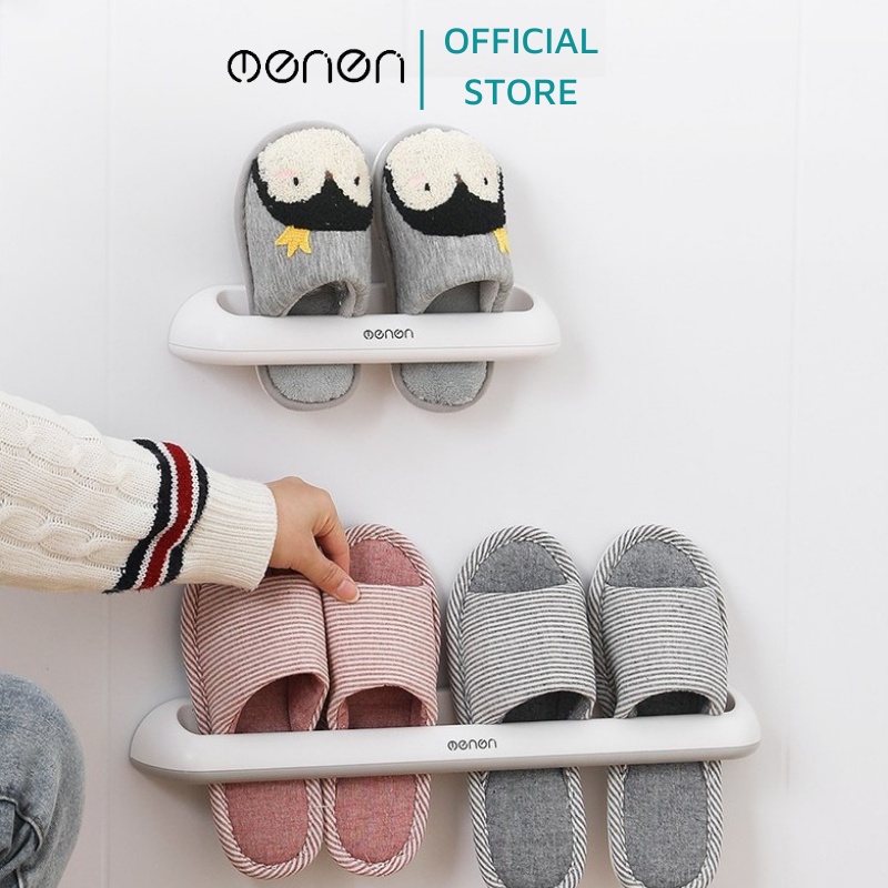 Giá Treo Khăn Nhà Tắm Dán Tường, Treo Dép Thông Minh OENEN