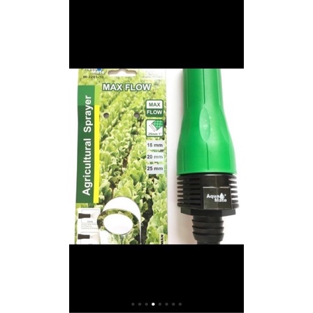 Vòi tưới cây tự động tăng áp Aqua Mate W-3201-10 lưu lượng lớn xuất sứ Đài Loan