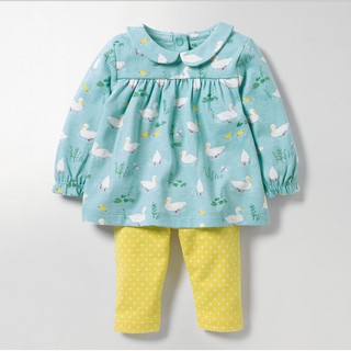 Bộ quần áo dài tay Little Maven bé gái