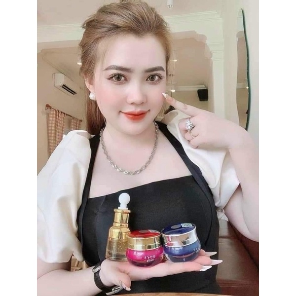 Combo 2 Kem Face Meiduzi Nhật và serum HD Phạm Điệp bộ dưỡng trắng ngày và đêm xoá mờ nám tàn nhang cực hiệu quả | BigBuy360 - bigbuy360.vn