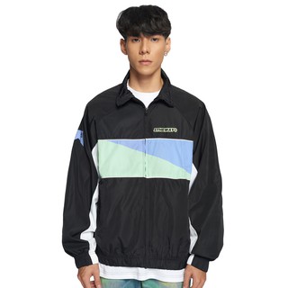 5THEWAY® /two tone/ COURT JACKET™ in BLACK aka Áo Khoác Dù Đen