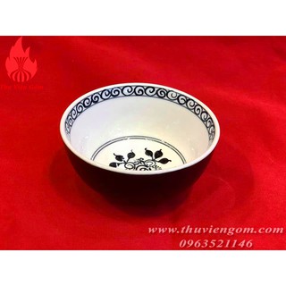 [ Mới ] Bát cơm ăn hoa hồng  chuẩn Bát Tràng