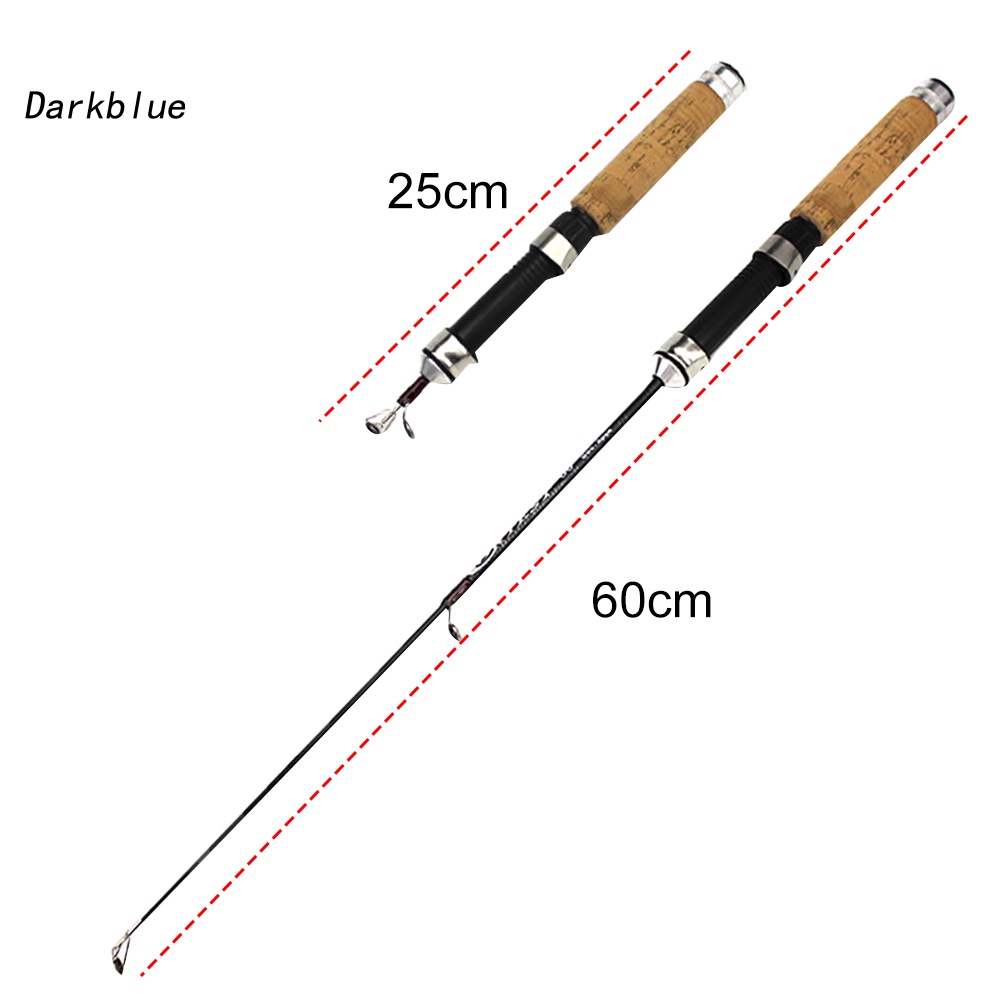 Cần Câu Cá Mini 60cm Có Thể Thu Gọn Tiện Dụng