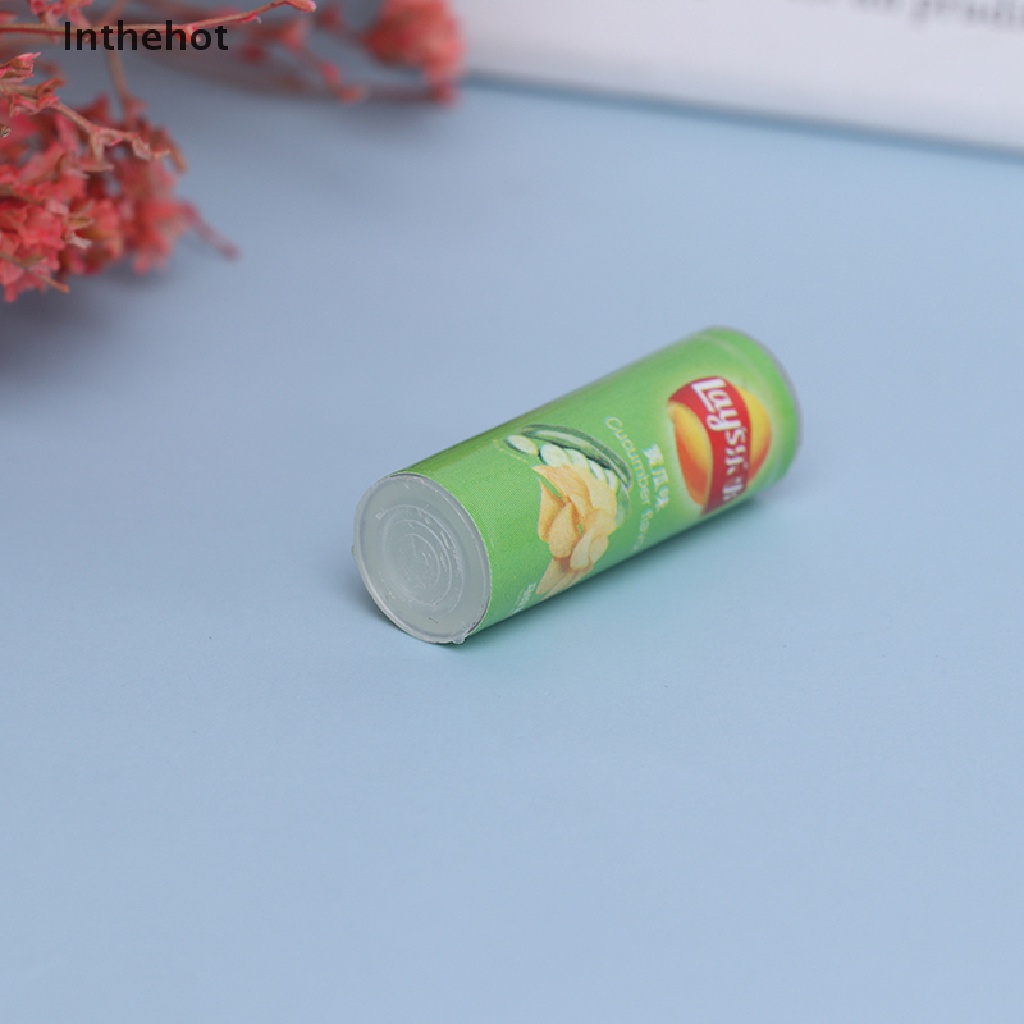 Bộ 3 Hũ Đựng Khoai Tây Chiên Tỉ Lệ 1: 12 Trang Trí Nhà Búp Bê