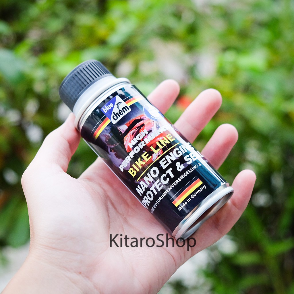 Phụ gia bluechem  súc động cơ + vệ sinh buồng đốt + nano động cơ