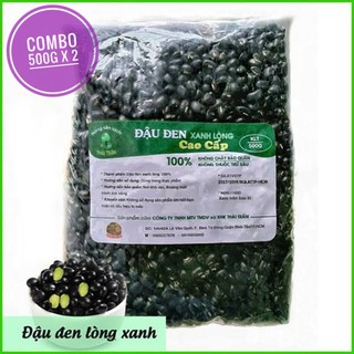 Combo 2 gói Đậu đen xanh lòng 500g
