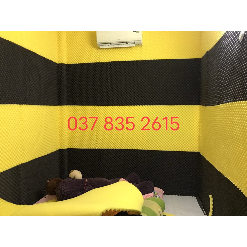 Mút tiêu âm cách âm dán tường 50x50cm tấm dạng trứng gà