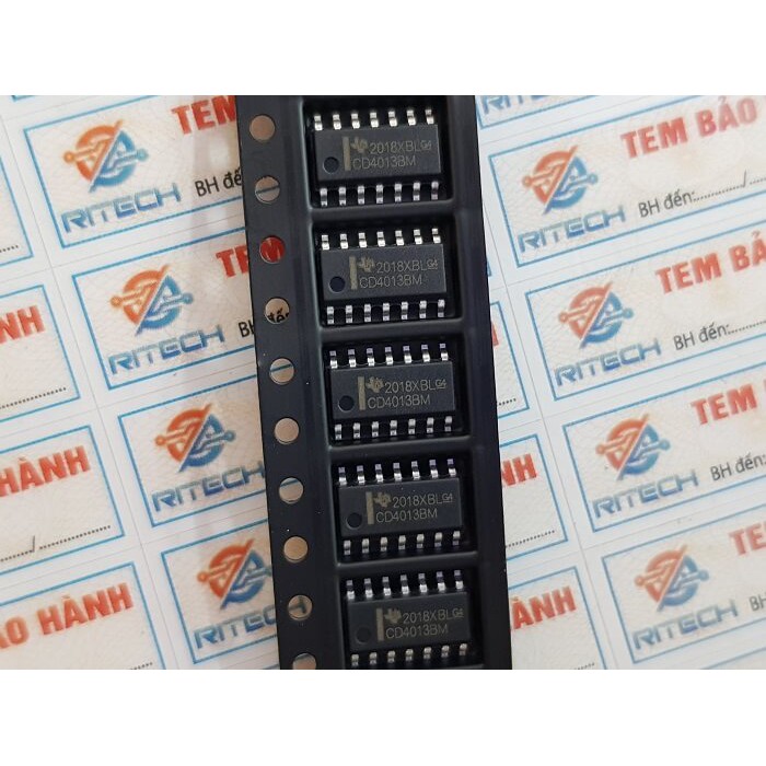 Combo 10 chiếc] CD4013BM IC số SOP-14 3.9mm