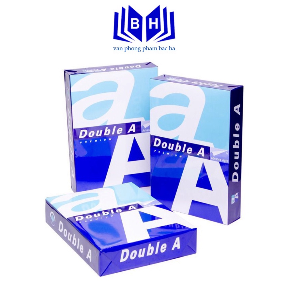 Giấy In Double A ĐL 70gms, Khổ A3 - A4 - A5 , Giấy Đẹp Trắng Dùng Cho Văn Phòng Công Sở Cửa Hàng Photo In Ấn