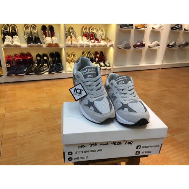 Giày nữ NB 993 xám nhạt