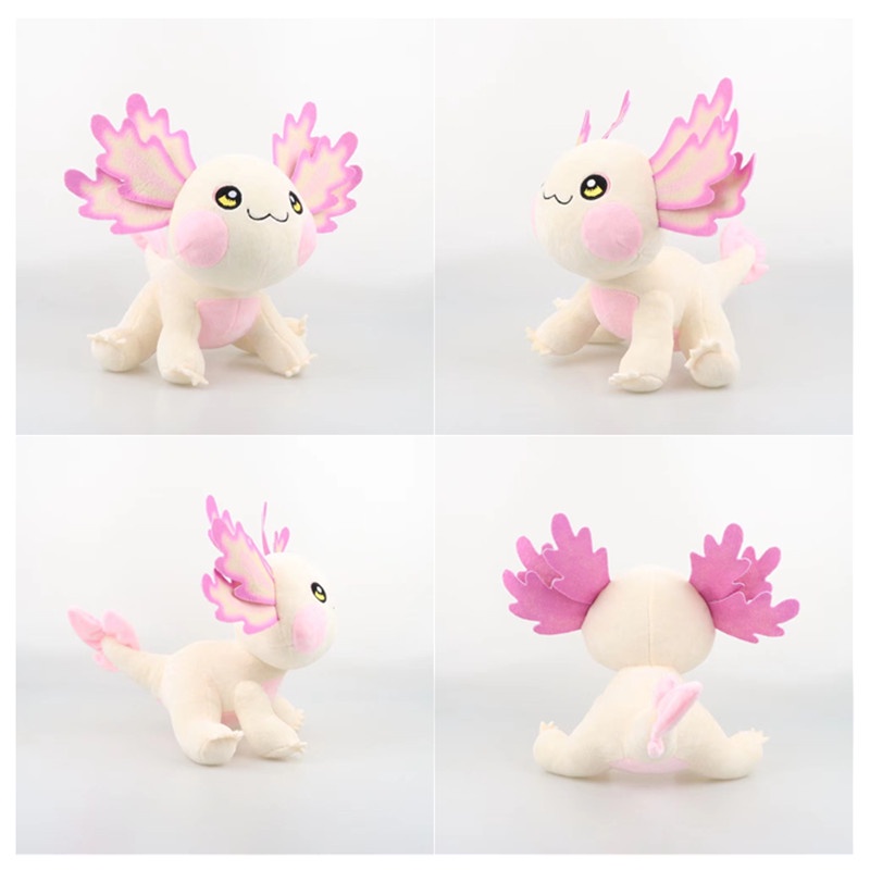 ✨đồ chơi cho bé✨ NEW Axolotl nhồi bông Vận chuyển nhanh! Thú Nhồi Bông Axolotl 6 Màu Dễ Thương 27cm