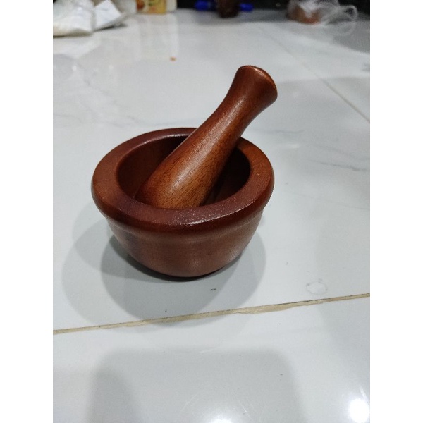 Bộ cối chày gỗ mini