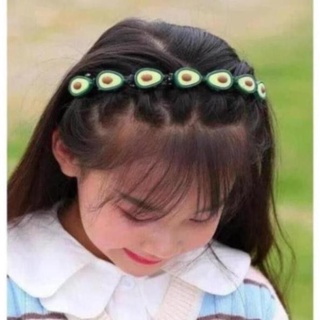 Bờm tóc kèm kẹp tóc siêu cute cho bé gái