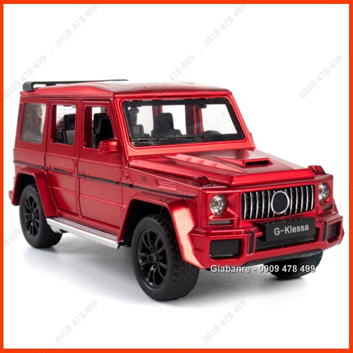 XE MÔ HÌNH KIM LOẠI MERCEDES G65 NEW GCLASS TỈ LỆ 1:32 - 9812