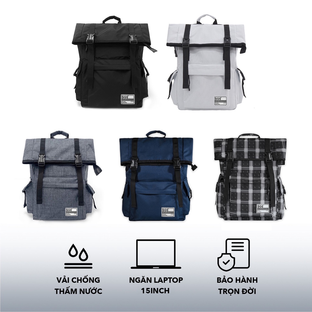 Balo Gập SAIGON SWAGGER® Laptop 15.6inch Fold Backpack