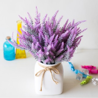 5 Cành Hoa Oải Hương Giả Trang Trí