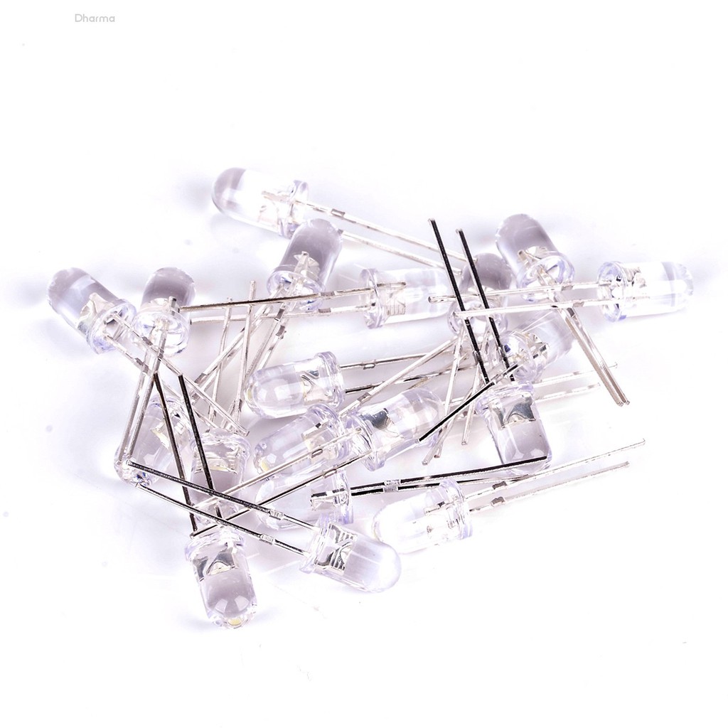 Bộ 100 điốt đèn LED nhiều màu sắc kích thước 5mm | BigBuy360 - bigbuy360.vn