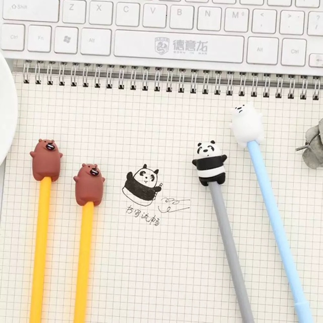 BÚT GEL WE BARE BEARS ĐÁNG YÊU