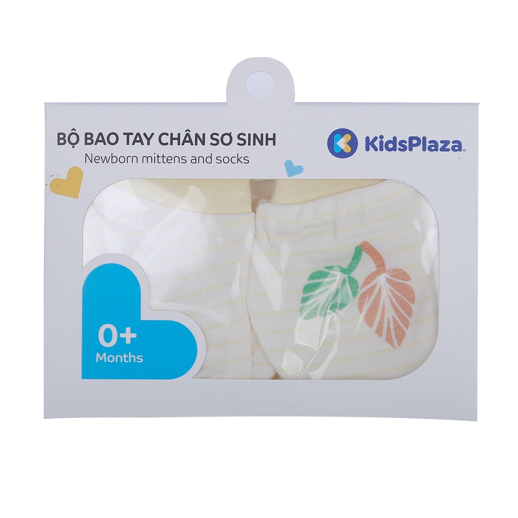 Bộ bao tay chân sơ sinh cho bé Kids Plaza hoạ tiết siêu đáng yêu ND21T (nhiều mẫu)