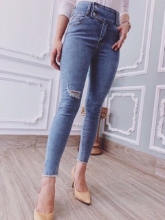 Quần Jean lưng cao hàng cao cấp lẻ = sỉ