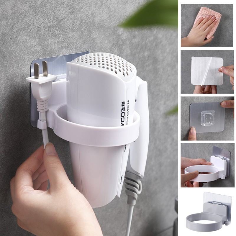 Giá Đỡ Để Máy Sấy Tóc Treo Tường 02