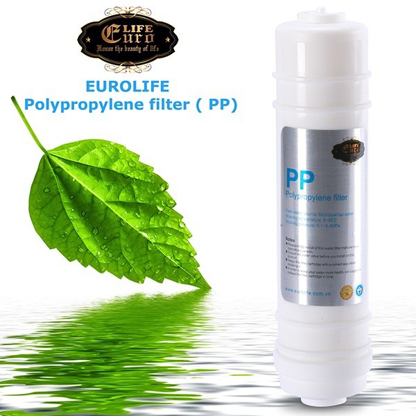 Lõi lọc PP dùng cho máy lọc Eurolife EL-UF5 (Polypro Pylene Filter)