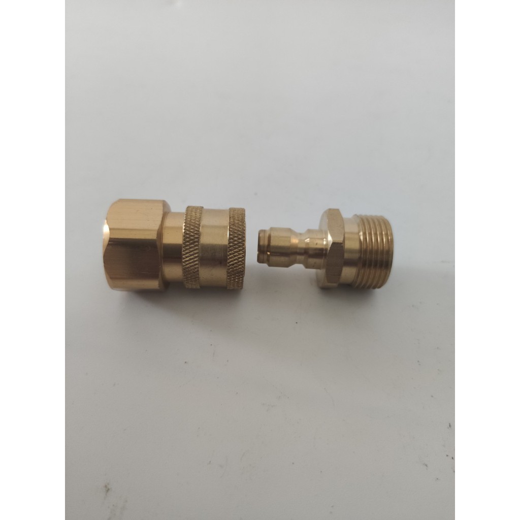 KHỚP NỐI NHANH 22MM CHO ĐẦU XỊT MÁY RỬA XE