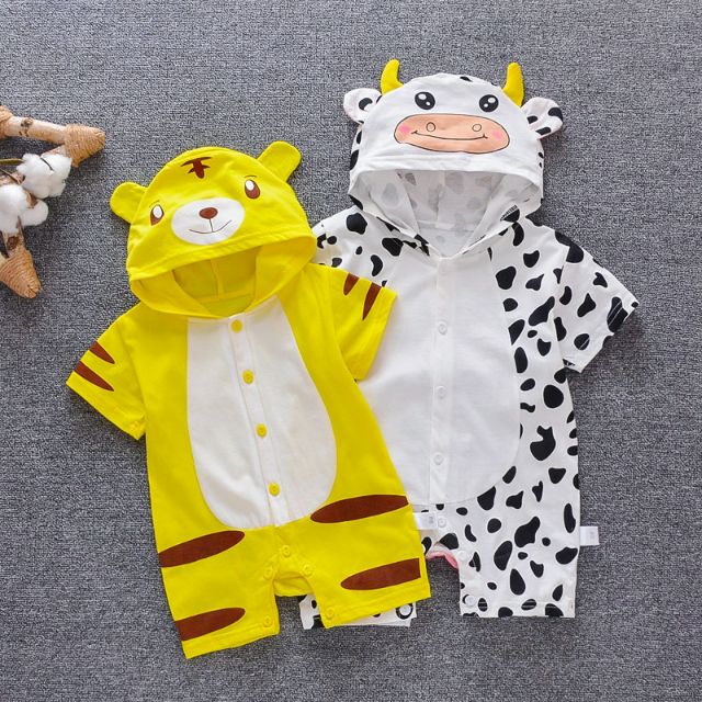 Body in hình thú cho bé hàng Quảng Châu