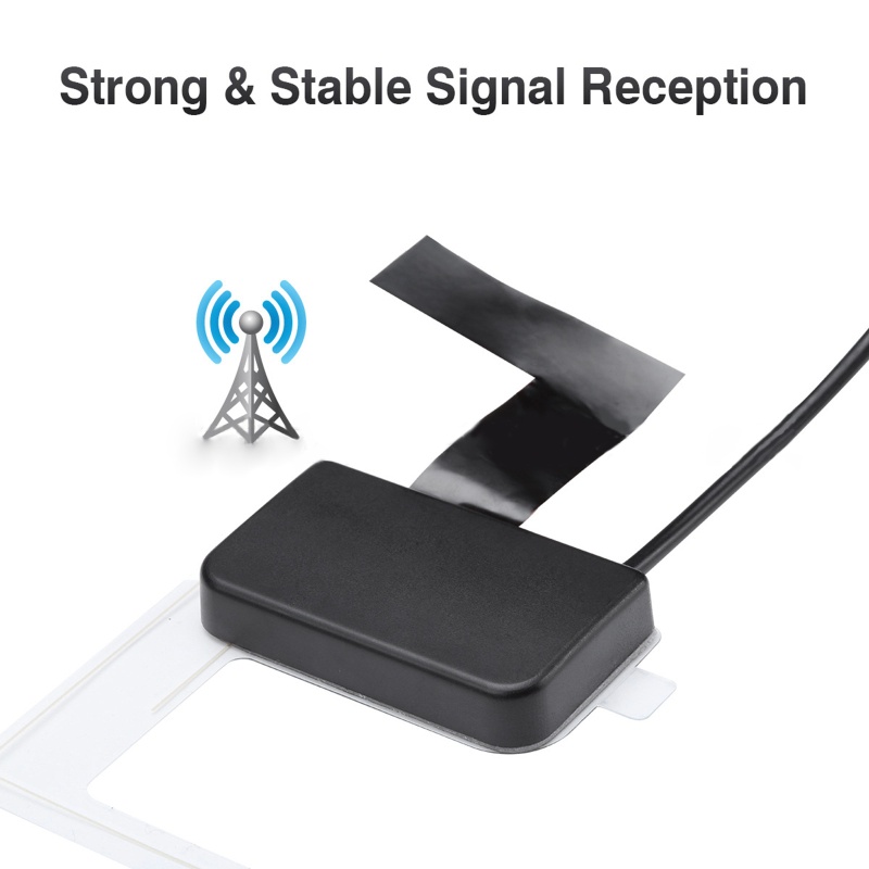 Ăng Ten Kỹ Thuật Số Cho Kính Cửa Sổ Xe Hơi Dab Fm