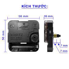 Máy đồng hồ treo tường kim trôi ko gây tiếng ồn