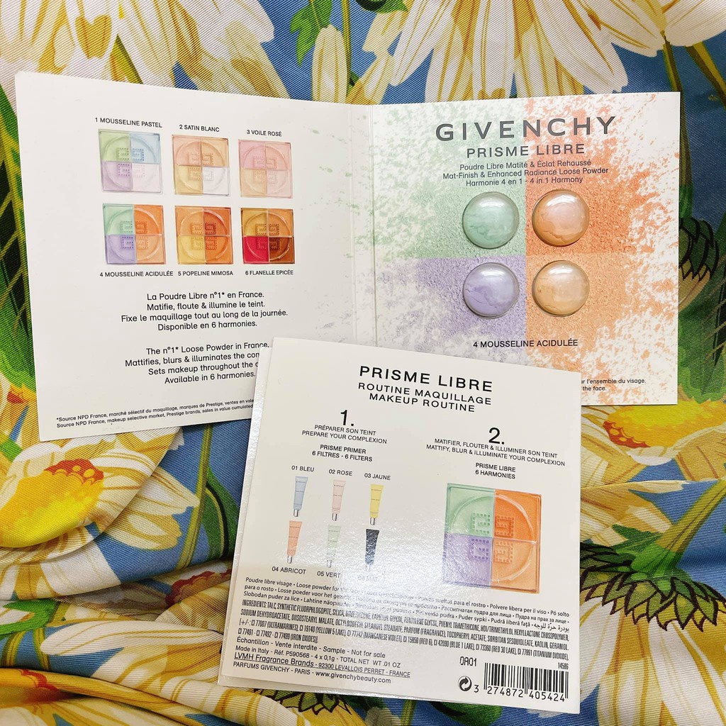 Mẫu thử phấn bột Givenchy Prisme Libre