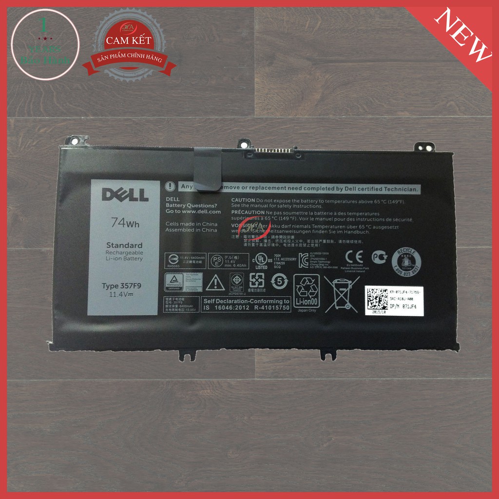 Pin dell Inspiron 7559