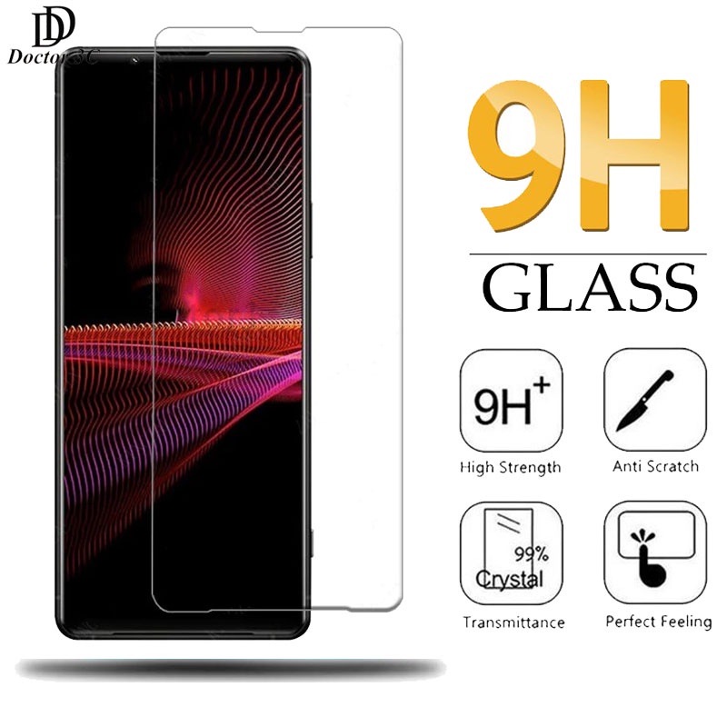 Kính cường lực bảo vệ toàn màn hình cho Sony Xperia 1 5 10 IV III Pro-I XZ2 XZ1 XZ2 XZ3 XZS XZ XA1 Plus Premium Compact XA1 XA2 Ultra L3 L1 4G 5G 2022