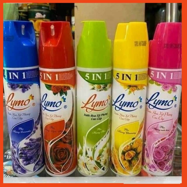 Xịt thơm phòng Lymo hương nước hoa  BN