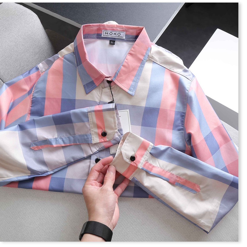 ÁO SƠ MI NAM TAY DÀI CỰC CHẤT SIÊU HOT , CARO , HOT 2021 KOKO MI STORE