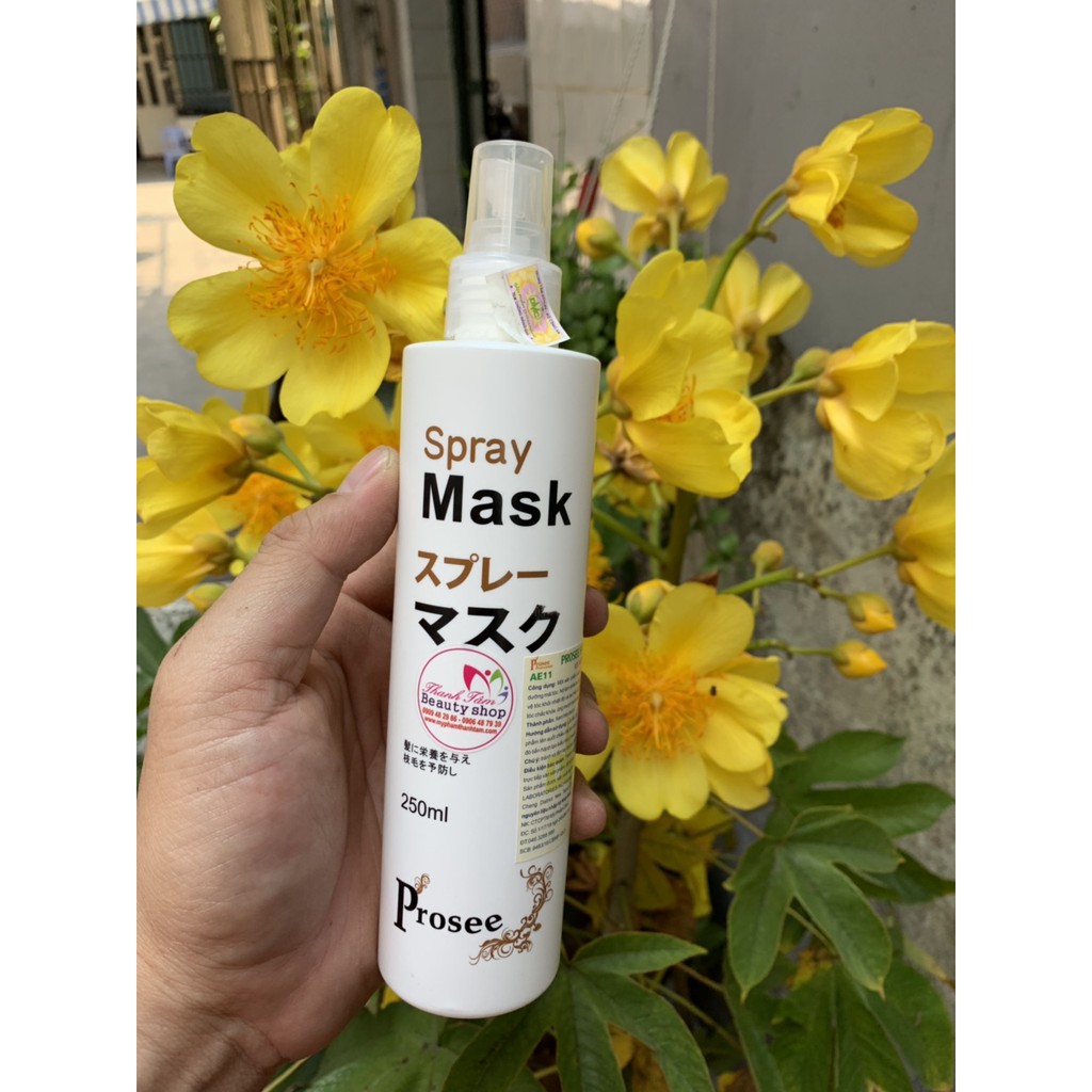 Taiwan⛱ Xịt dưỡng phục hồi tóc Prosee Spray Mask AE11 250ml