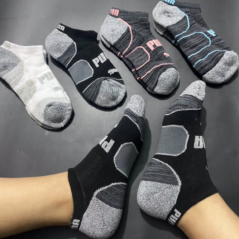 Tất vớ puma chính hãng tất cổ ngắn cho nam và nữ đi êm chân set 10 đôi