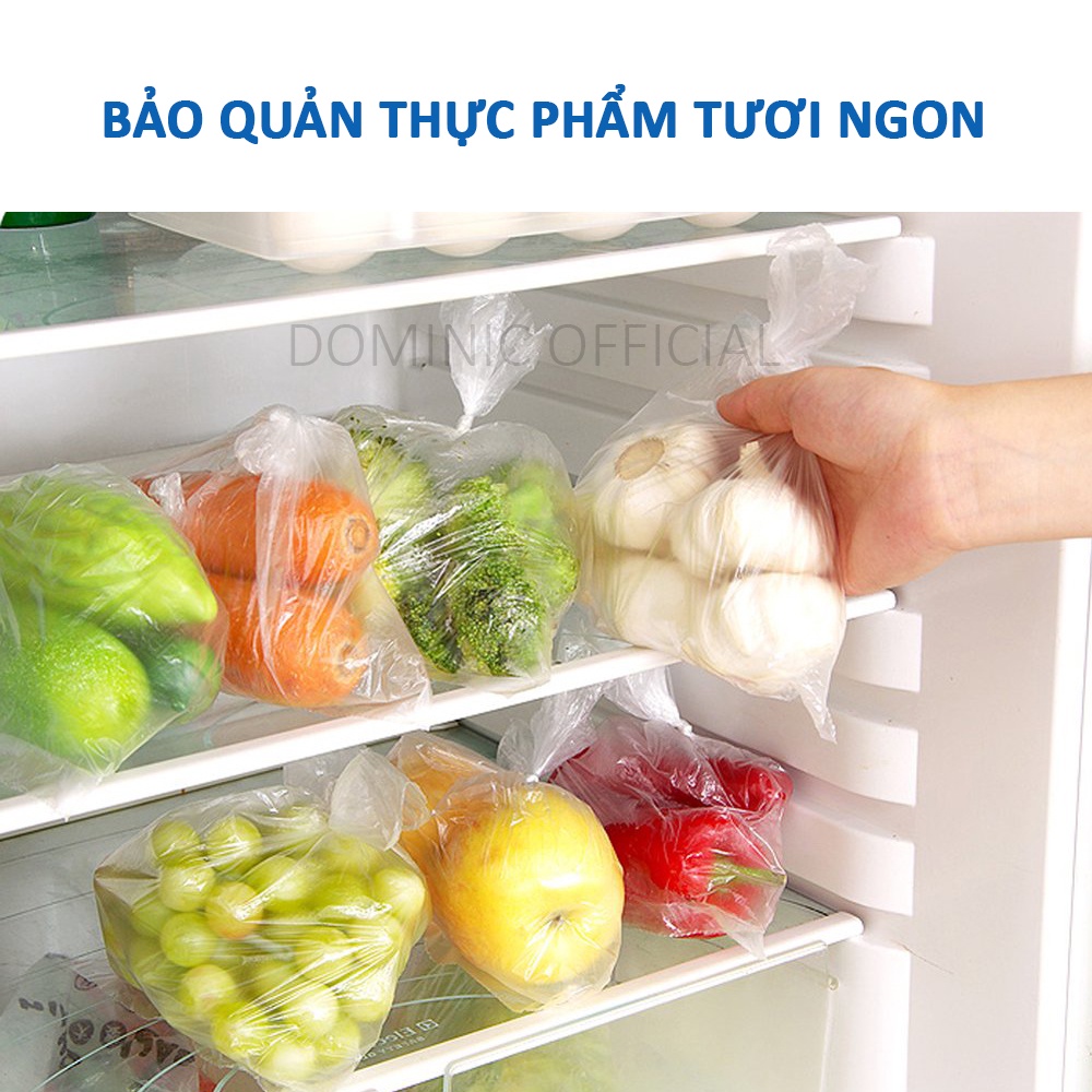 Túi Đựng Thực Phẩm Sinh Học An Lành Cuộn Túi Bóng Nhiều Kích Cỡ Đựng Thức Ăn Tủ Lạnh Bảo Quản Sạch Sẽ