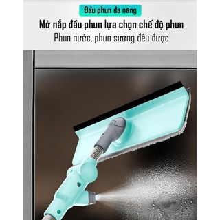 Cây lau rửa kính có bình xịt nước thông minh nhựa ABS - King Of Prussia