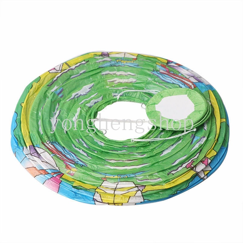 Lồng Đèn Giấy 12 Inch Hình Khinh Khí Cầu Nhiều Màu Sắc Trang Trí Tiệc