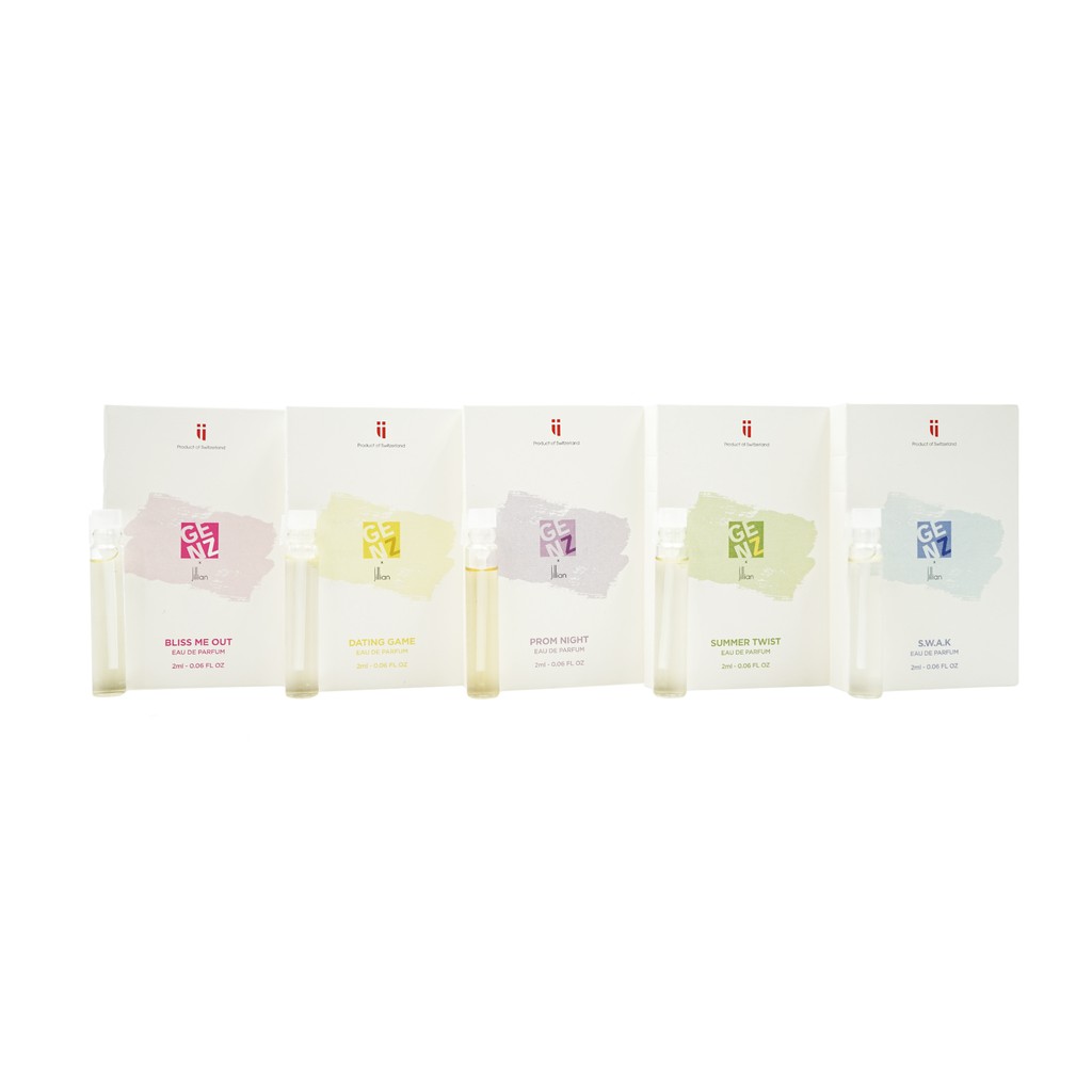 Bộ nước hoa mini GenZ x Jillian 5 mùi hương x 2ml | BigBuy360 - bigbuy360.vn