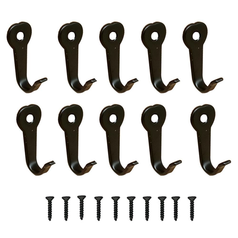HARRIETT Set 10 Móc Treo Chìa Khóa Gắn Tường Chống Dầu Trang Trí Nhà Bếp