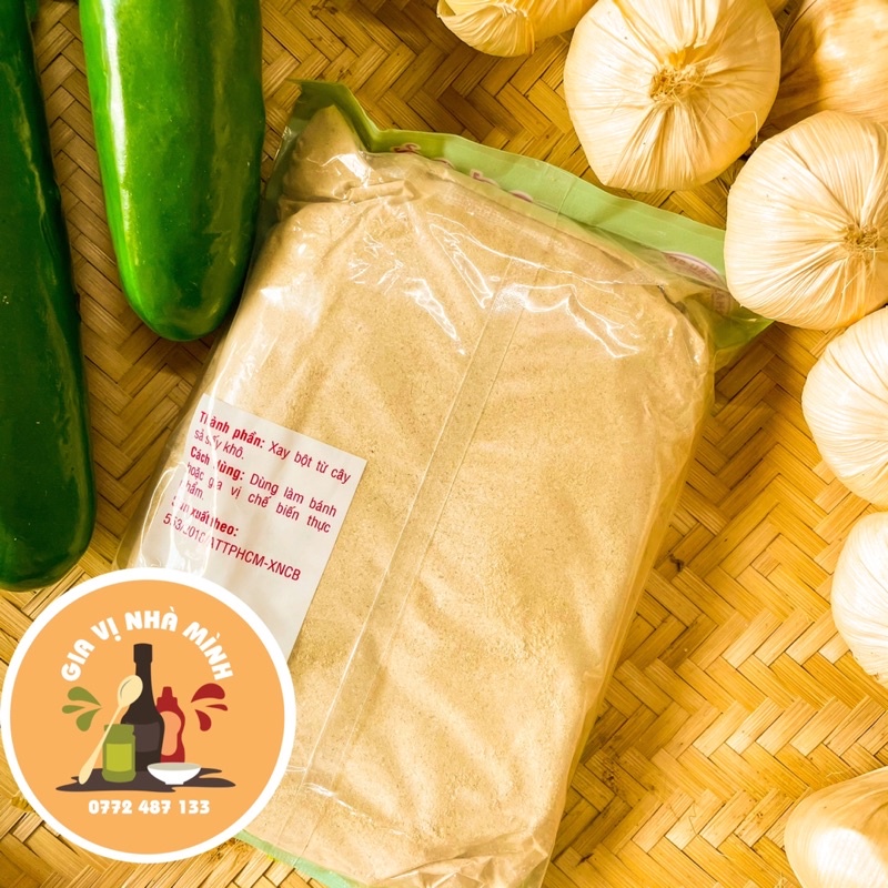 BỘT SẢ KIM NGA -TRỌNG LƯỢNG 100GR-500GR
