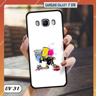 Ốp lưng nhám viền dẻo Samsung Galaxy J7 2016 in hình