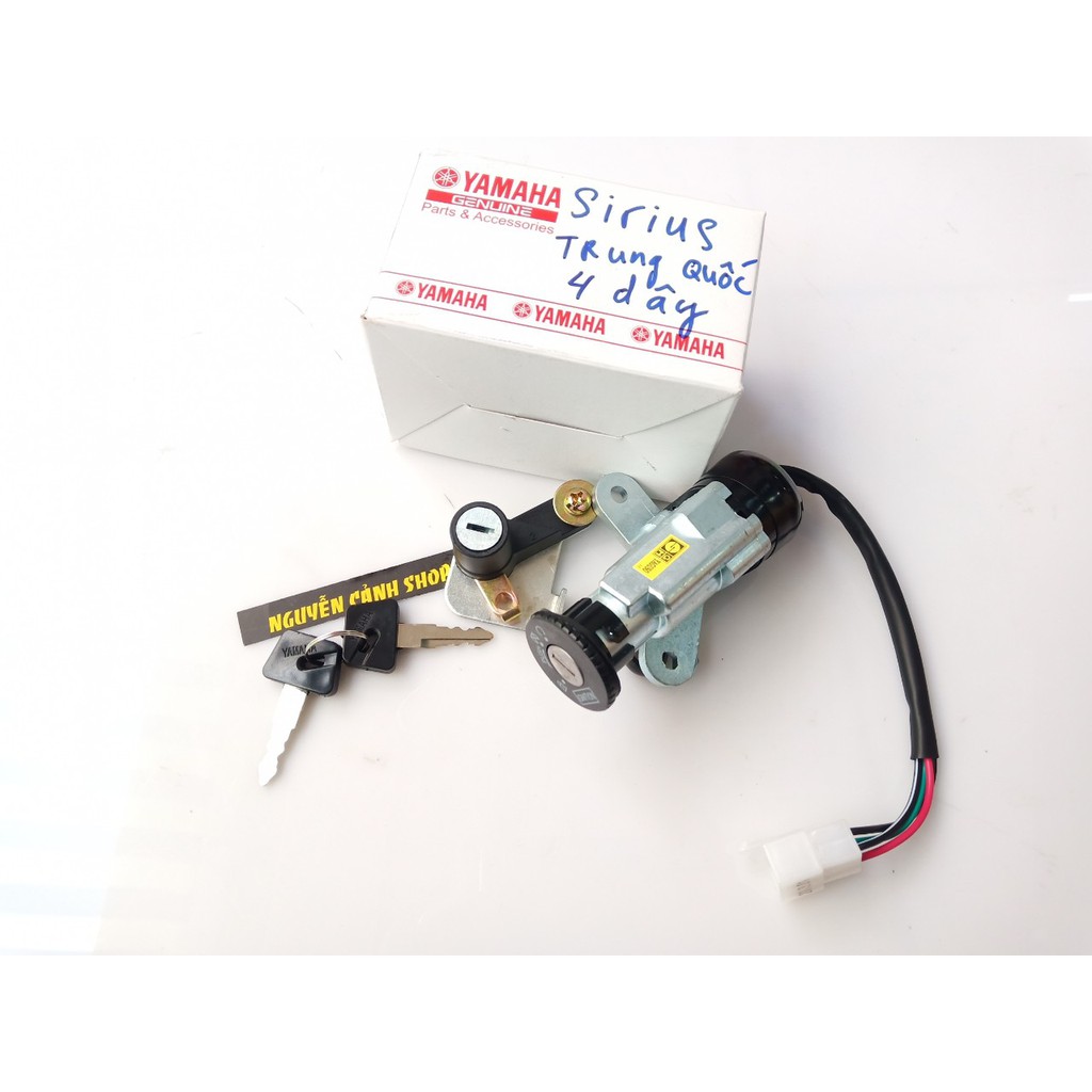 Ổ khóa xe sirius trung quốc 4 dây