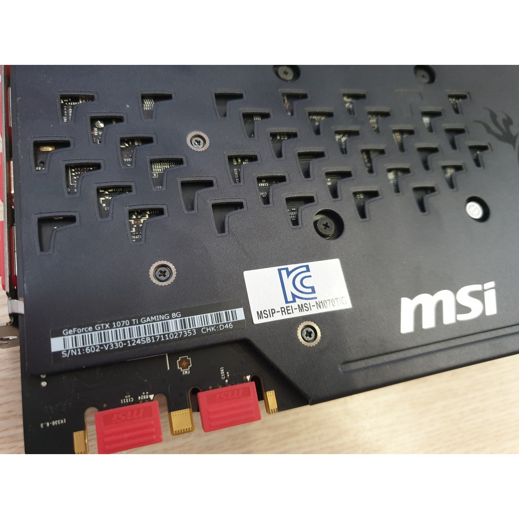 VGA MSI GTX 1070Ti 8GB DDR5 Bảo hành 12 tháng giá sốc | BigBuy360 - bigbuy360.vn