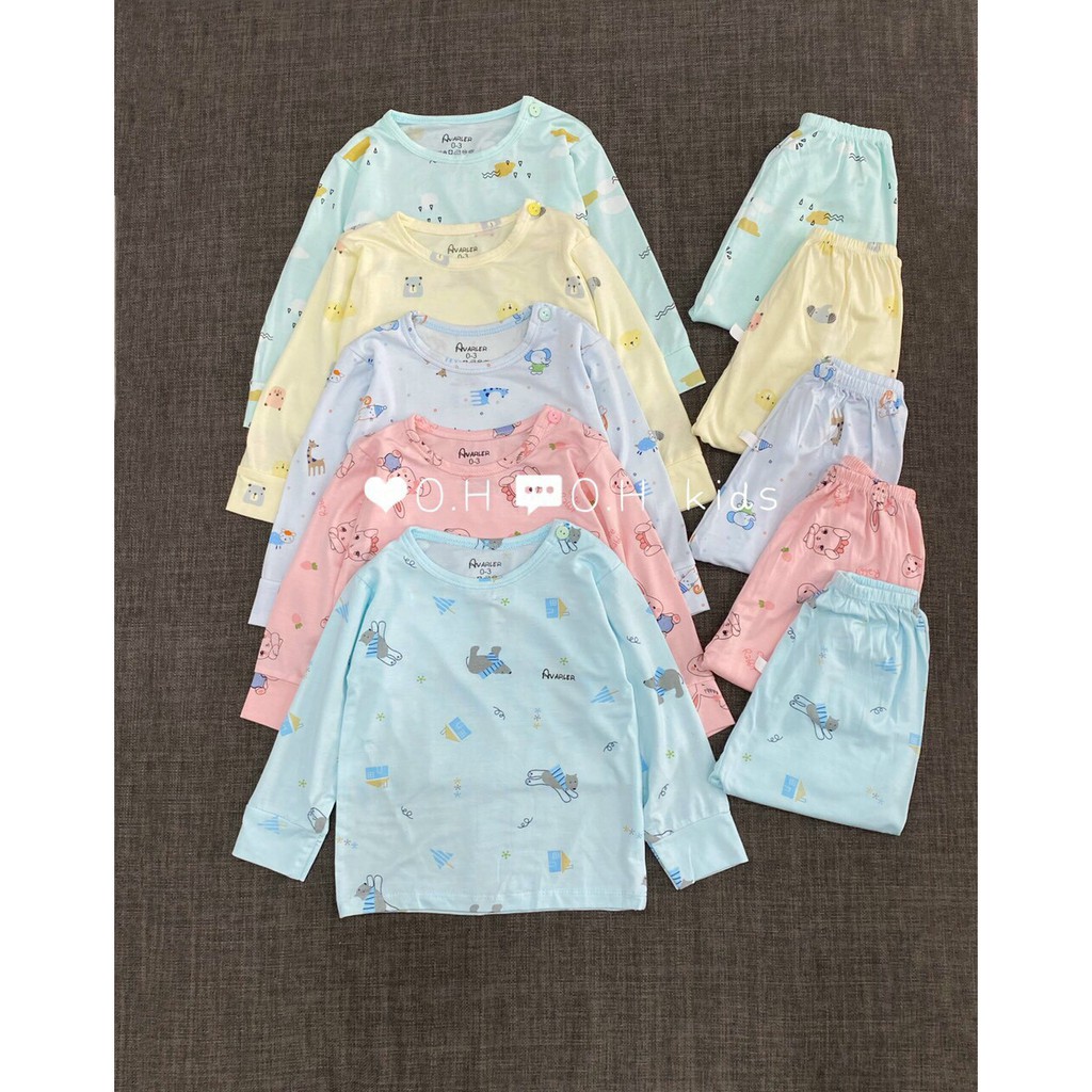 (GIÁ RẺ NHẤT) BỘ THUN LẠNH AVARLER CHO BÉ (7-15KG)