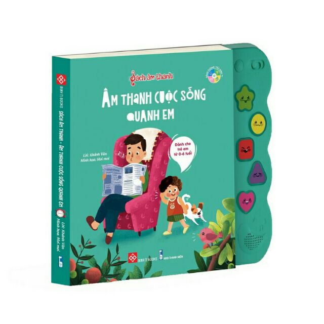 Sách - Sách âm thanh dành cho bé 0-6 tuổi