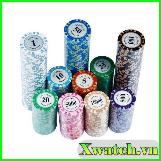 Chip National , Phỉnh Poker lẻ Chips Poker cao cấp nhiều mệnh giá
